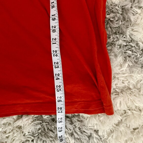 Under Armour Tee The Only Way Is Through Men’s Large Orange UA Running Outdoor - Picture 5 of 5